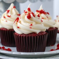 one bowl red velvet cupcakes