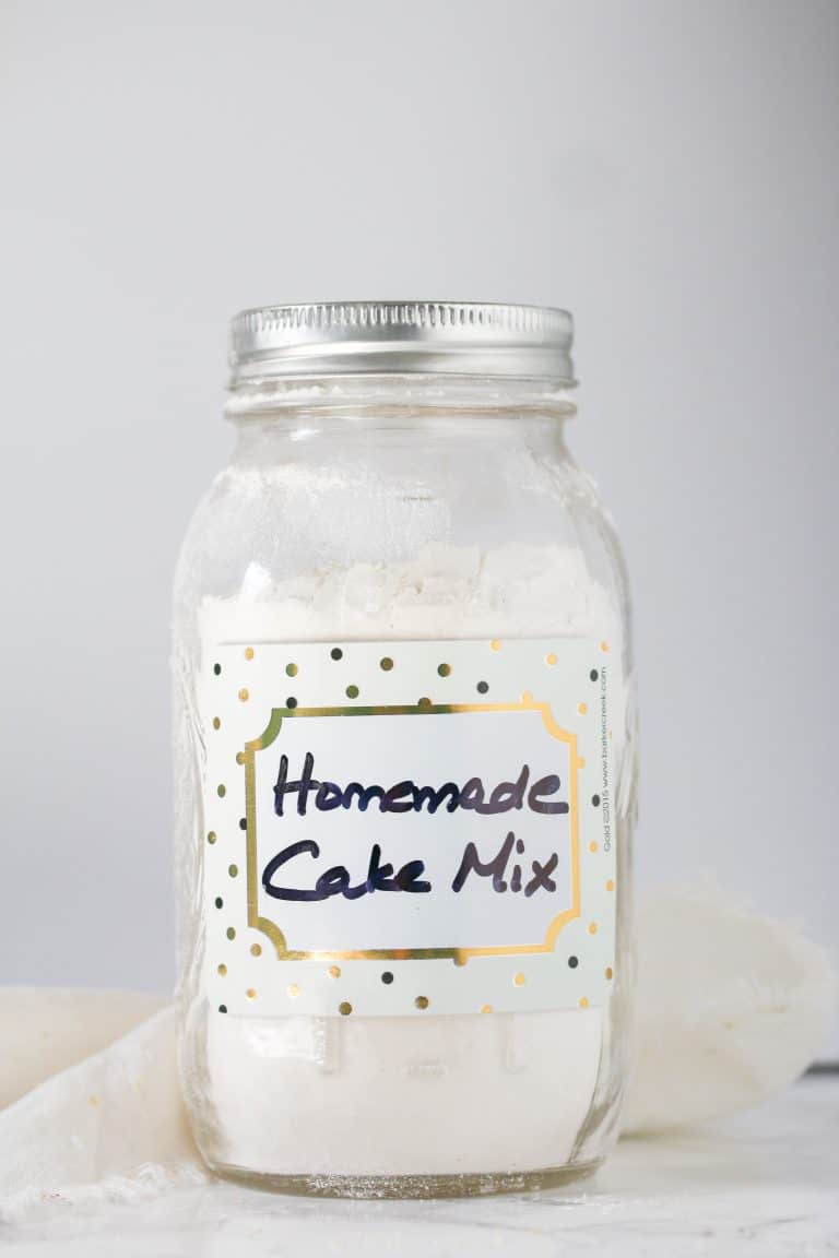 Homemade Yellow Cake Mix