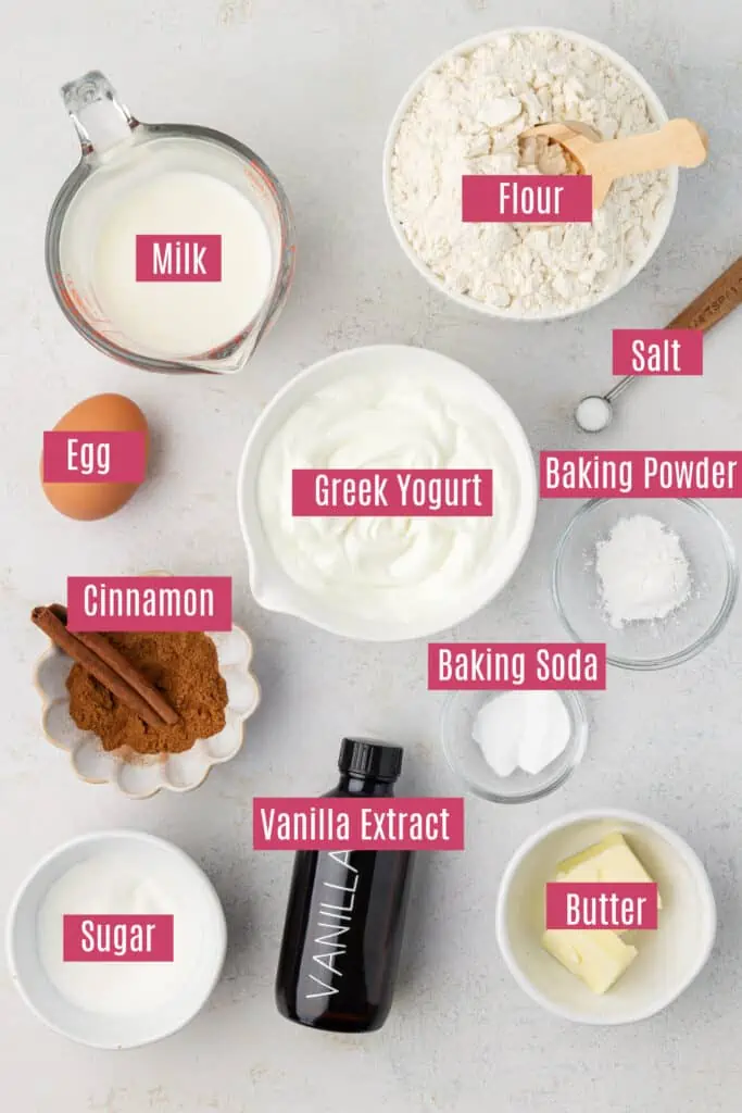 greek yogurt pancakes ingredients