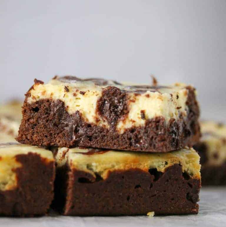 Easy Homemade Cheesecake Brownies Recipe (From Scratch!)