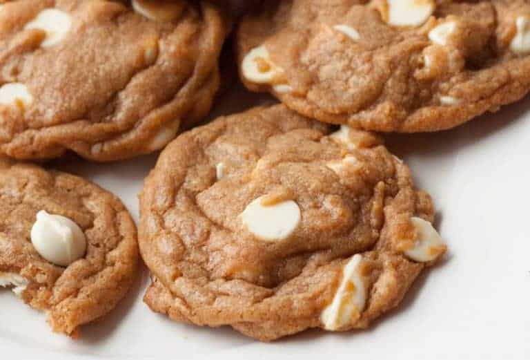 Pumpkin White Chocolate Pudding Mix Cookies