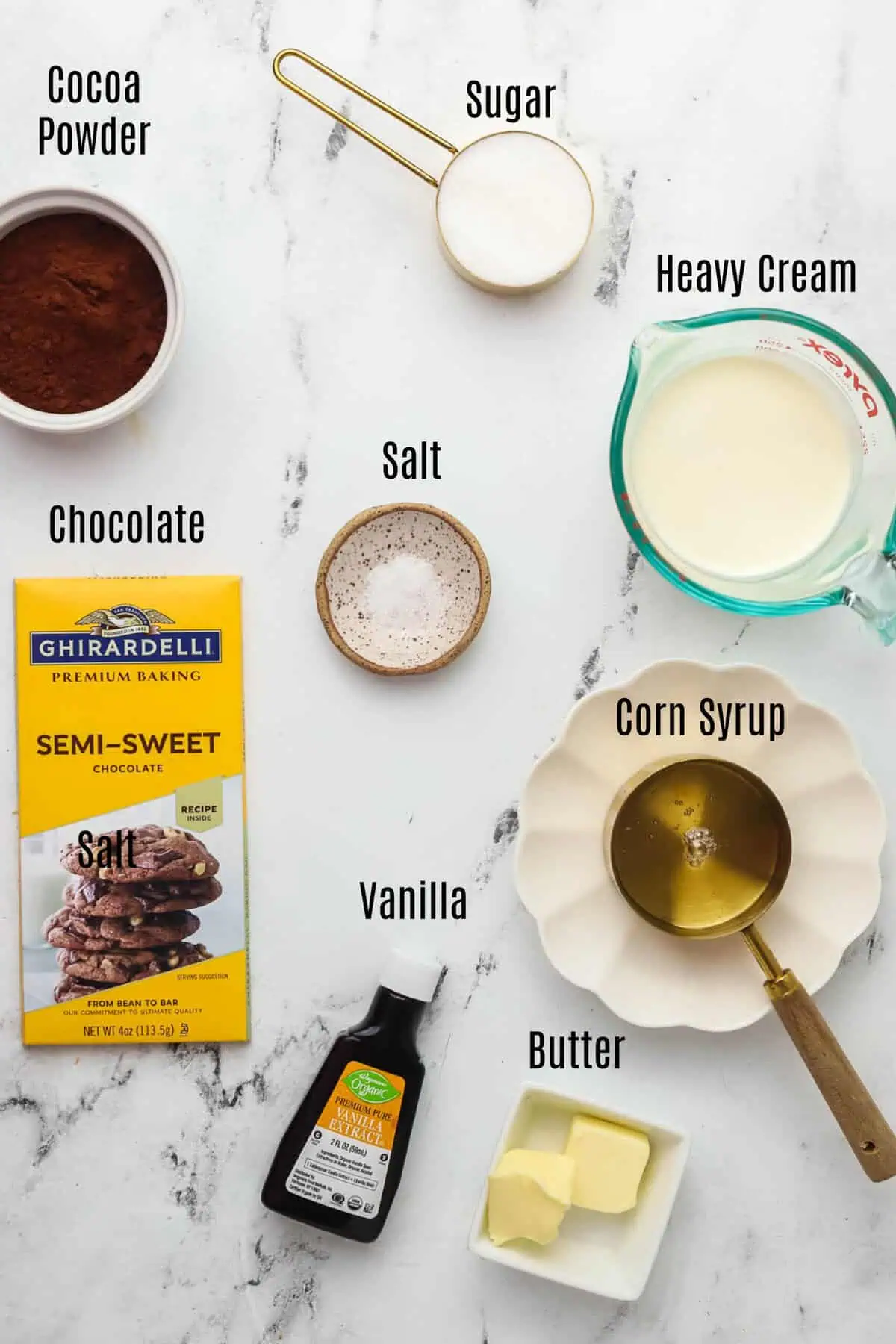 hot fudge sauce ingredients