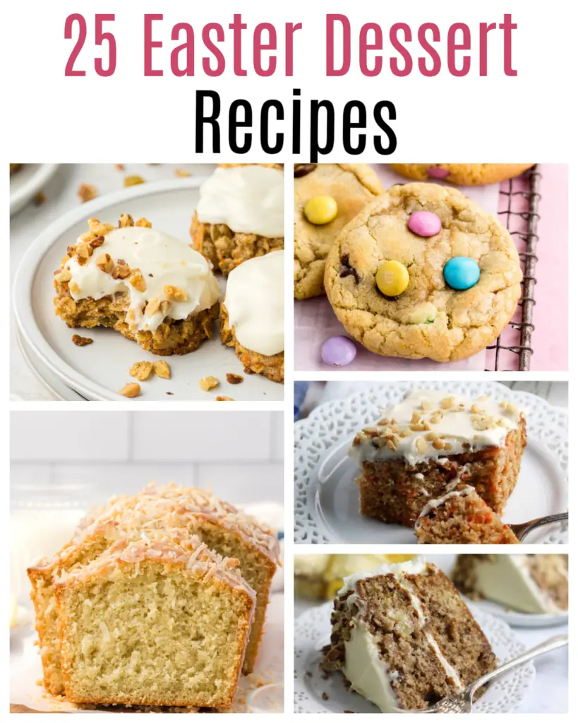 25 Easter Desserts - Boston Girl Bakes