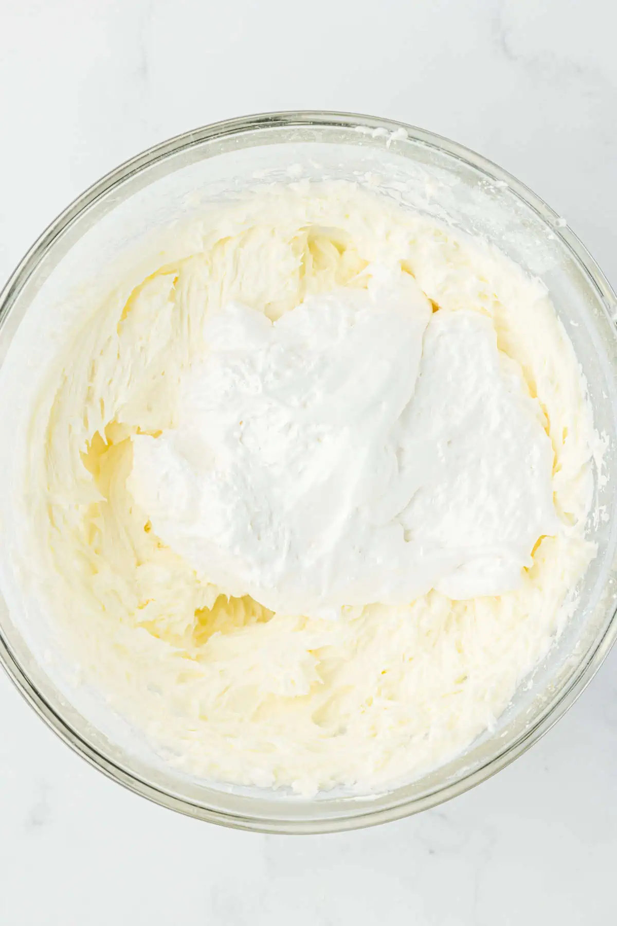 marshmallow fluff added to frosting