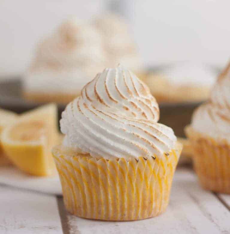 Lemon Meringue Cupcakes