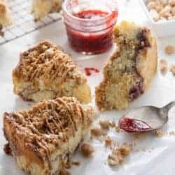 peanut butter and jelly coffeecake