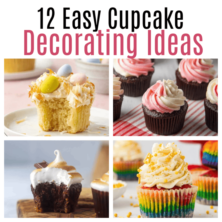 12 Easy Cupcake Decorating Ideas