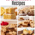 easy dessert recipe round up photo collage
