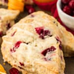 cfranberry orange scones