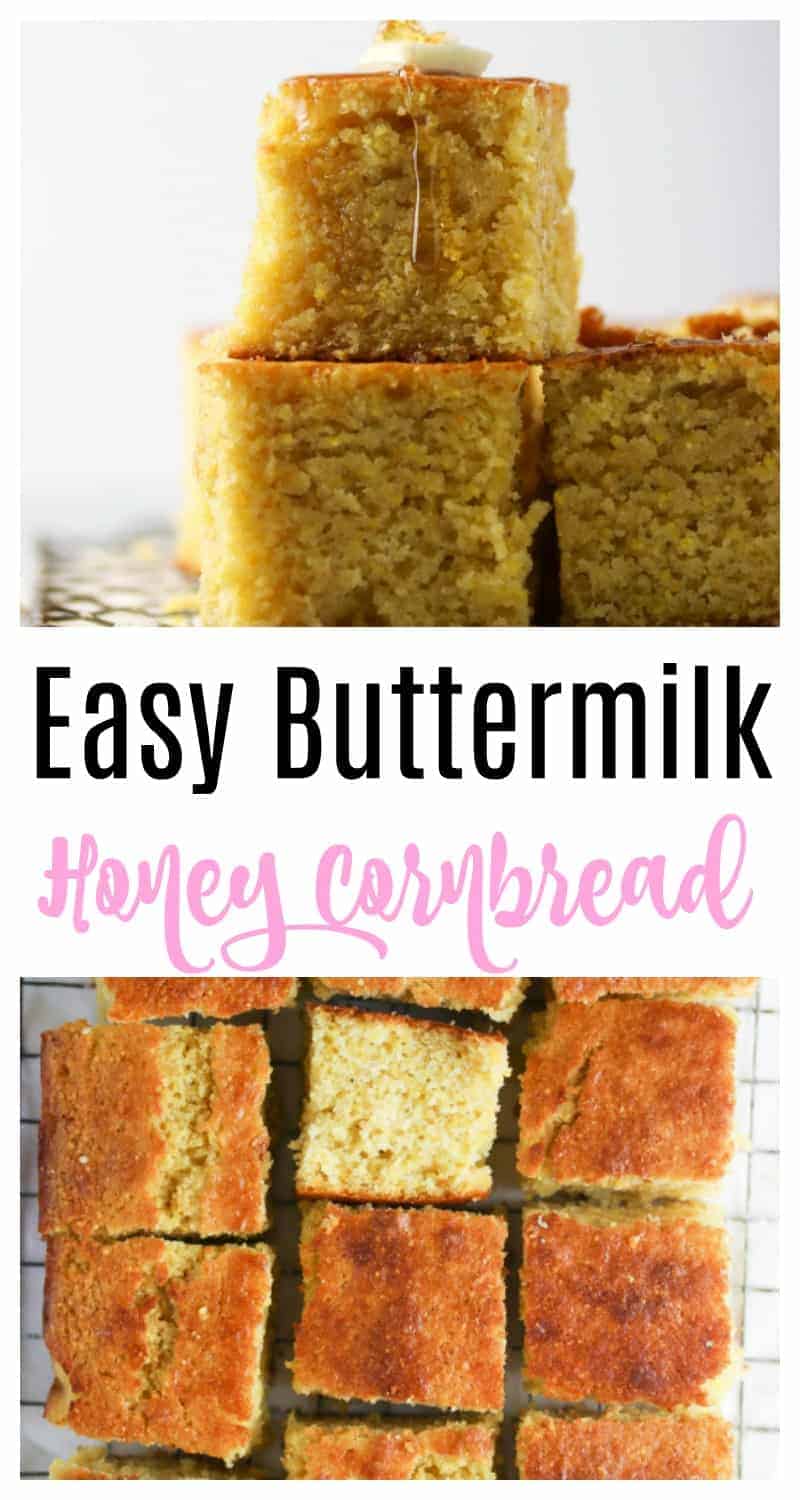 Buttermilk Honey Cornbread Boston Girl Bakes
