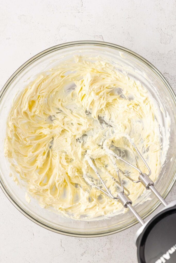 butter creamed in a bowl
