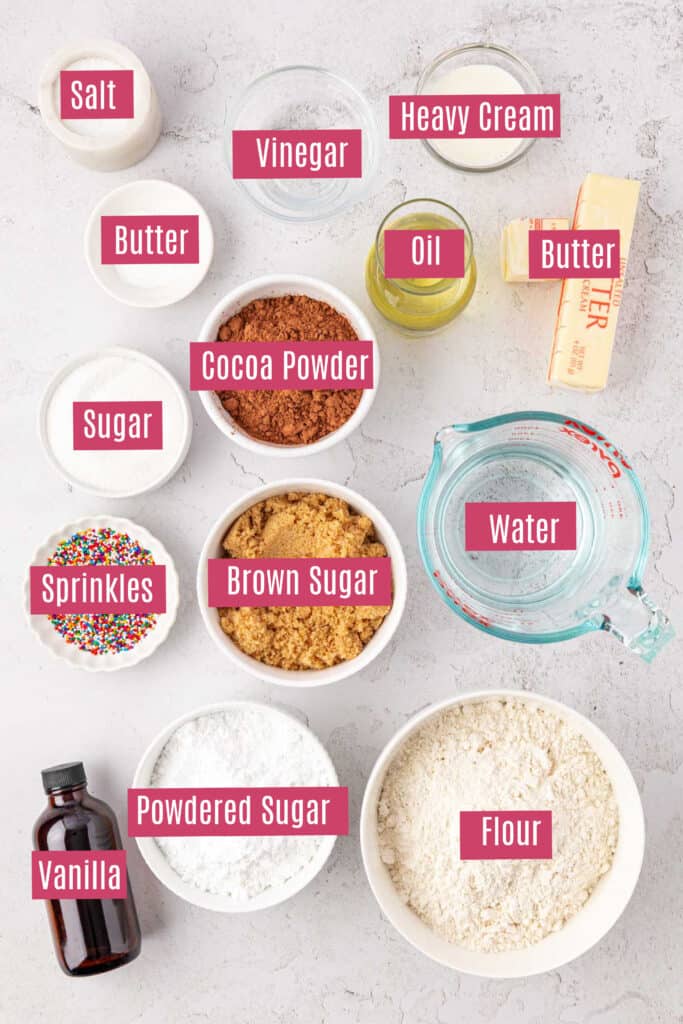 wacky cake ingredients