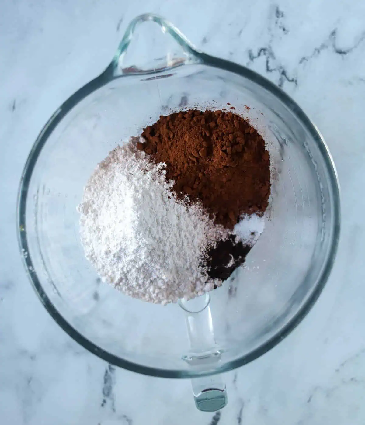 dry ingredients in a bowl