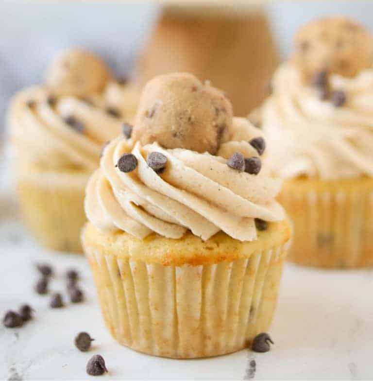 Cookie Dough Cupcakes