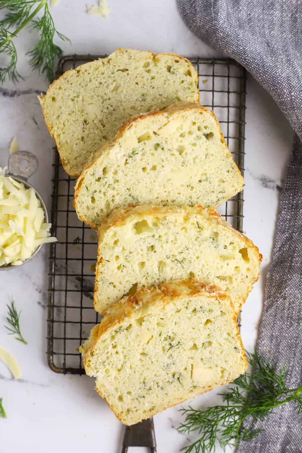 Cheesy Dill Bread Boston Girl Bakes