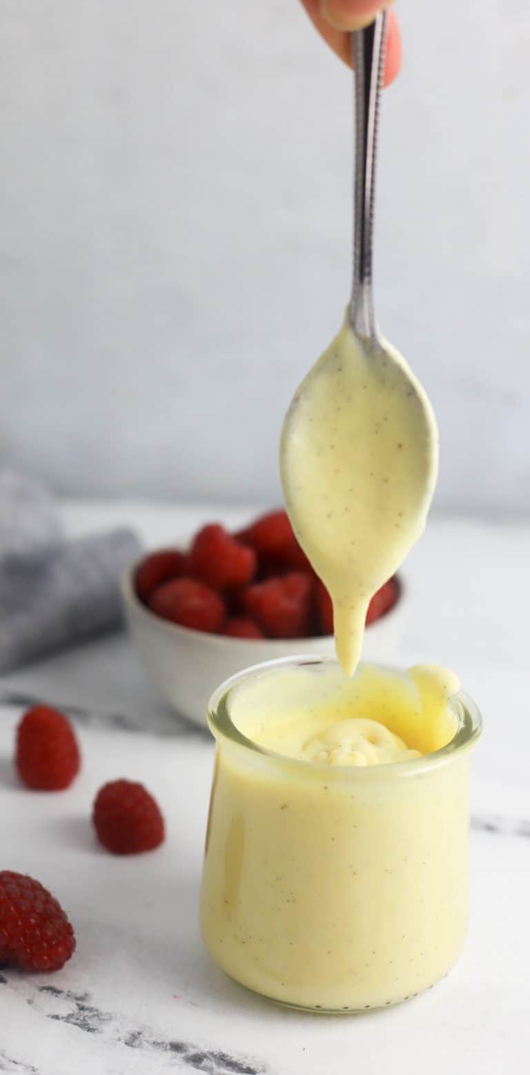 Vanilla Custard Sauce (aka Creme Anglaise)