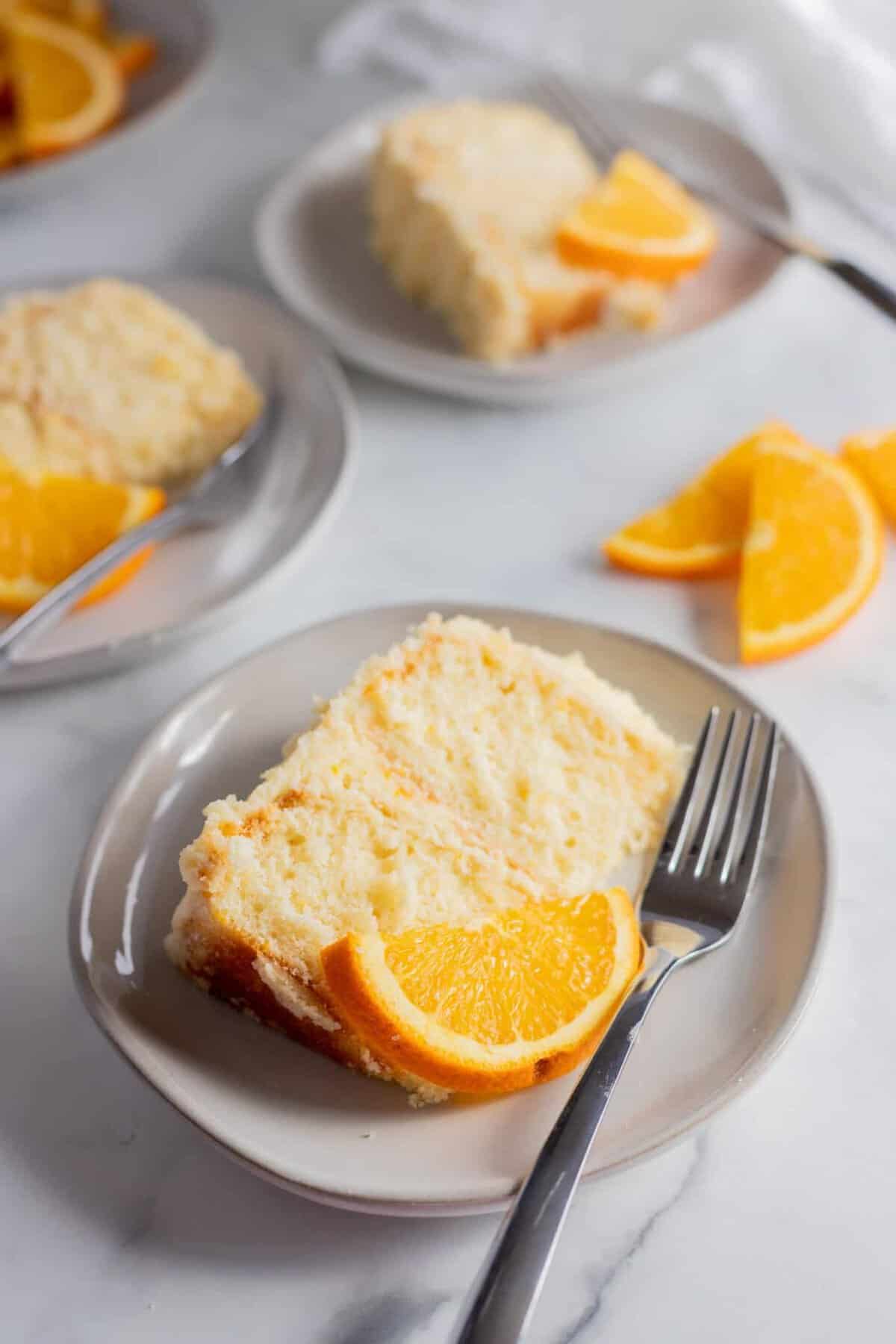 Best Orange Creamsicle Cake (no JellO or cake mix!)