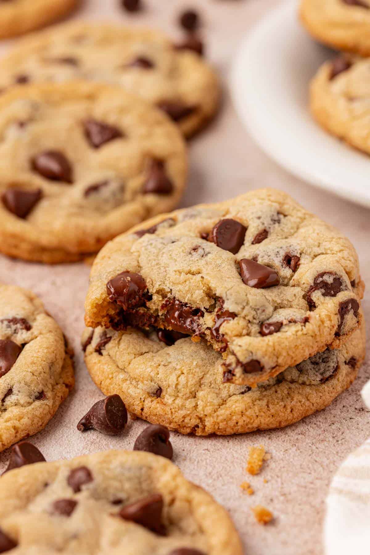 Eggless Chocolate Chip Cookies - Boston Girl Bakes