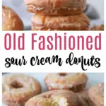 Old fashiond sour cream donuts pin