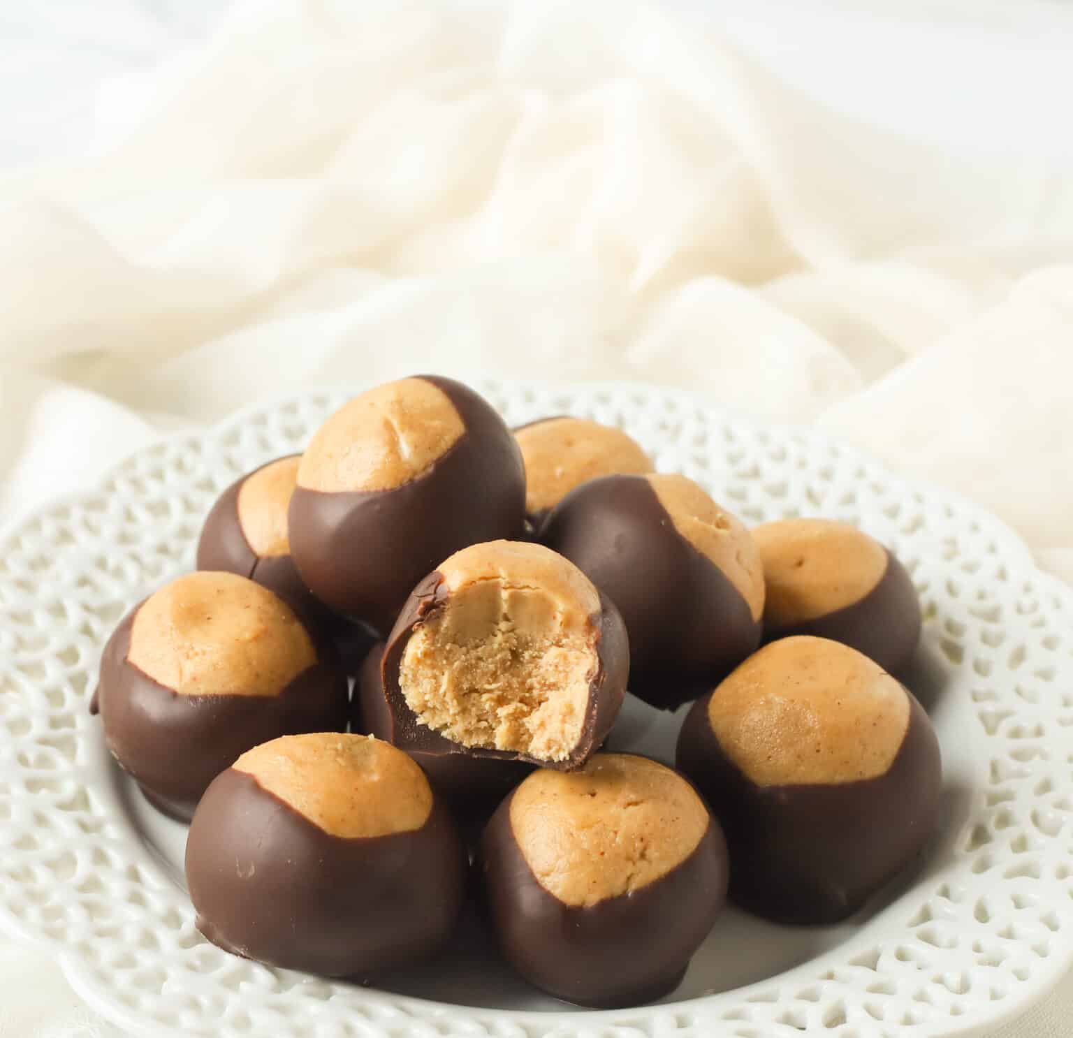 Easy Buckeye Balls Recipe (only 5 ingredients!) Boston Girl Bakes