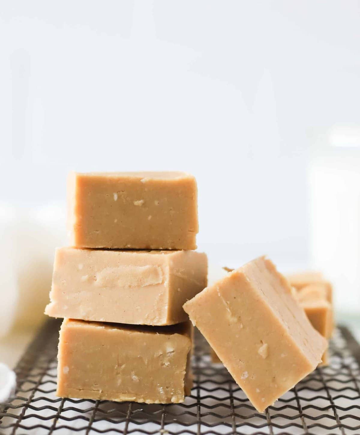 Easy 10-Minute Peanut Butter Fudge - Boston Girl Bakes