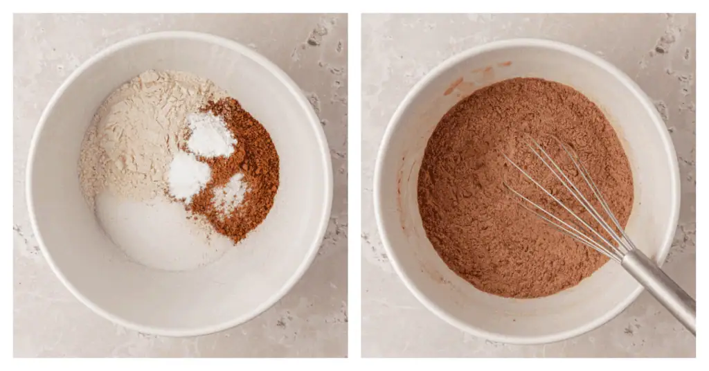 dry ingredients in a bowl