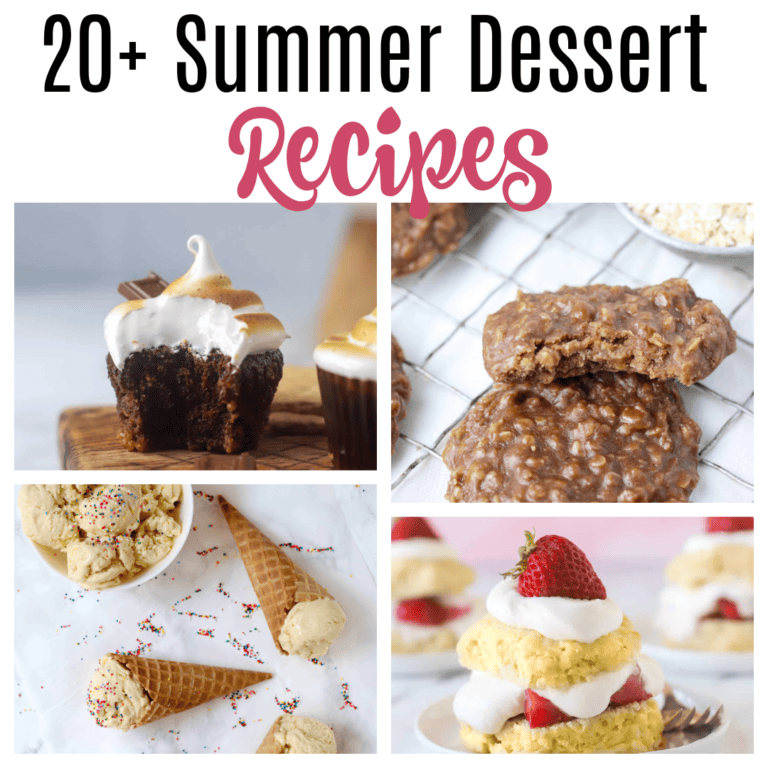 20+ Summer Dessert Recipes