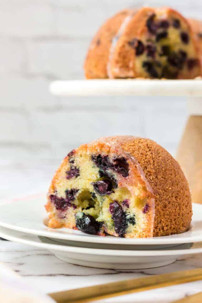 Blueberry Pound Cake