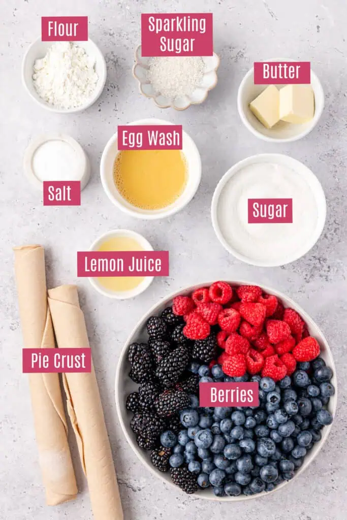 berry pie ingredients