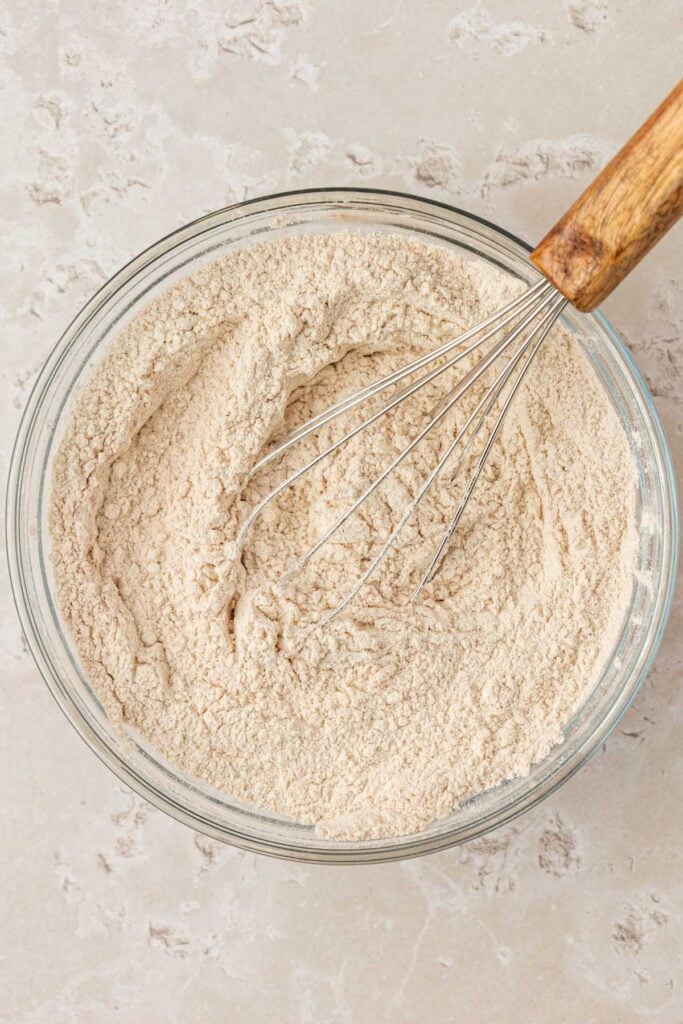 dry ingredients in a bowl