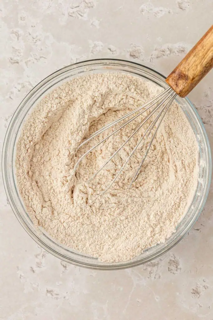 dry ingredients in a bowl