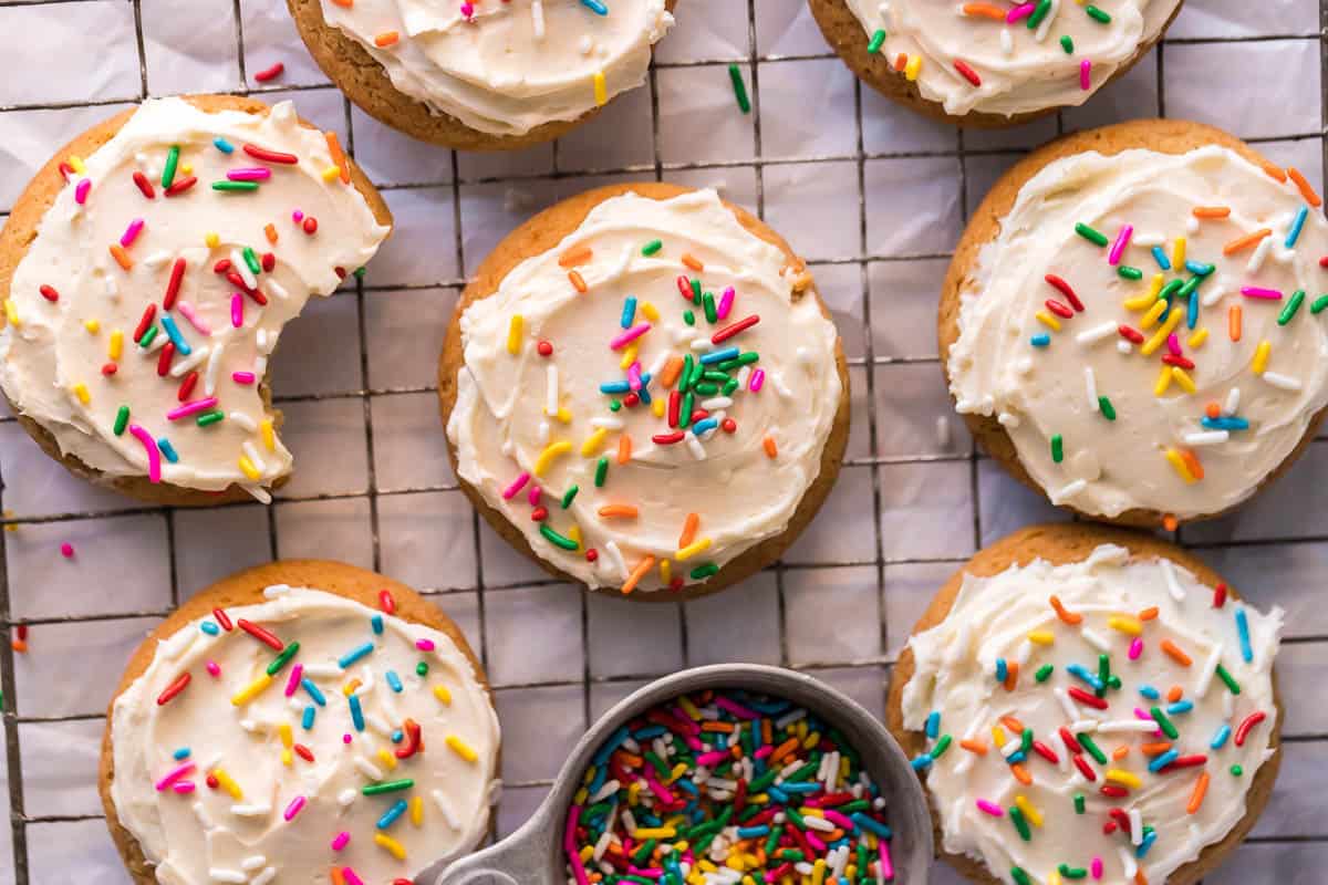 The Best Sugar Cookie Frosting For The Holidays! - Boston Girl Bakes