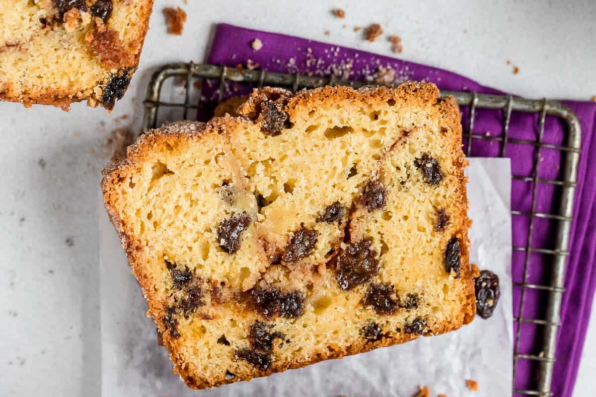 Easy Cinnamon Raisin Quick Bread Boston Girl Bakes