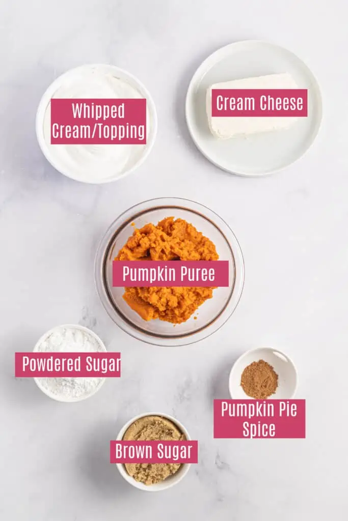 pumpkin pie dip ingredients
