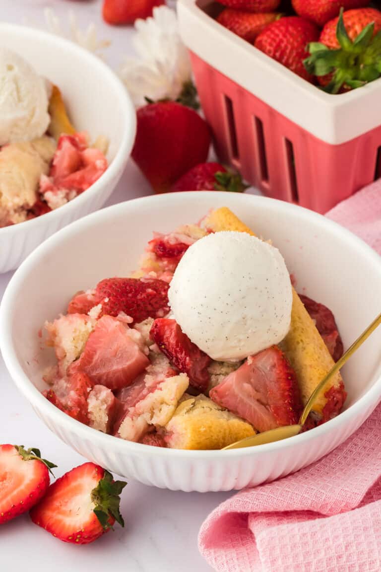 Strawberry Cobbler