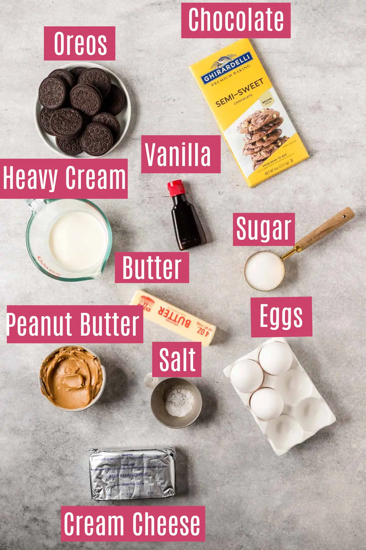 buckeye cheesecake bar ingredients