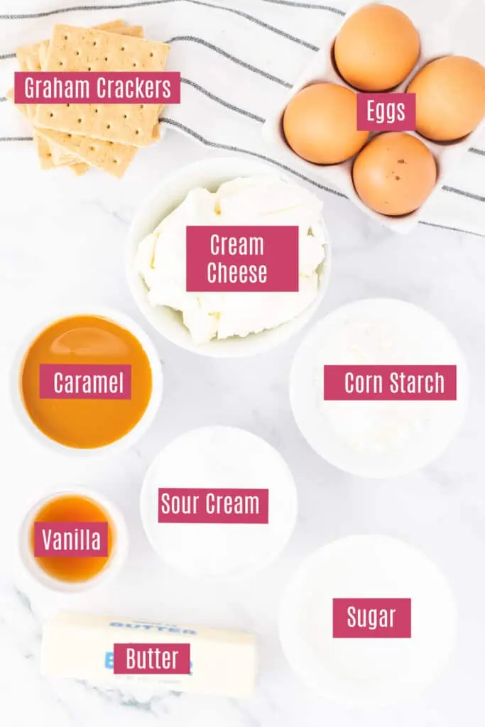 caramel cheesecake ingredients