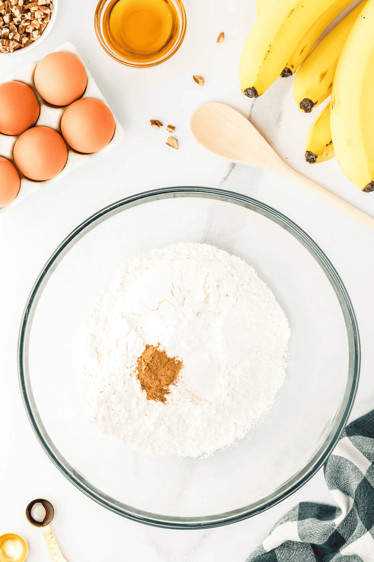 dry ingredients in bowl