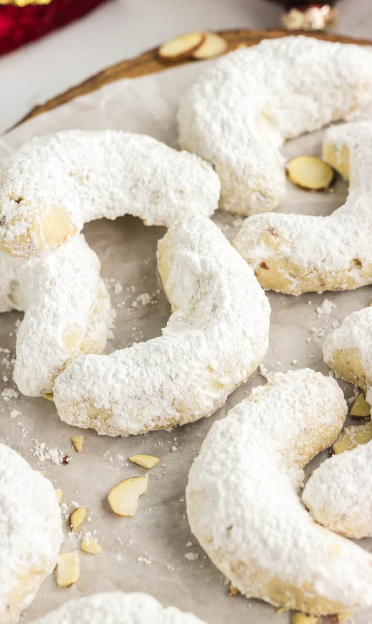 Almond Crescent Cookies