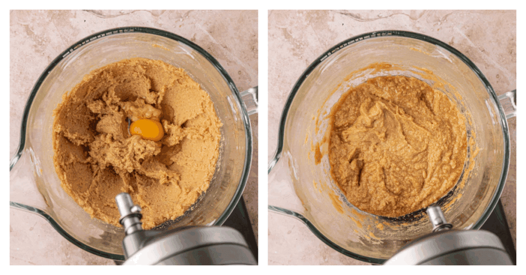eggs added to cookie dough