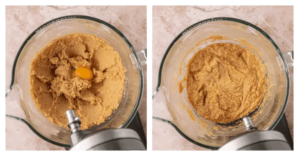 eggs added to cookie dough