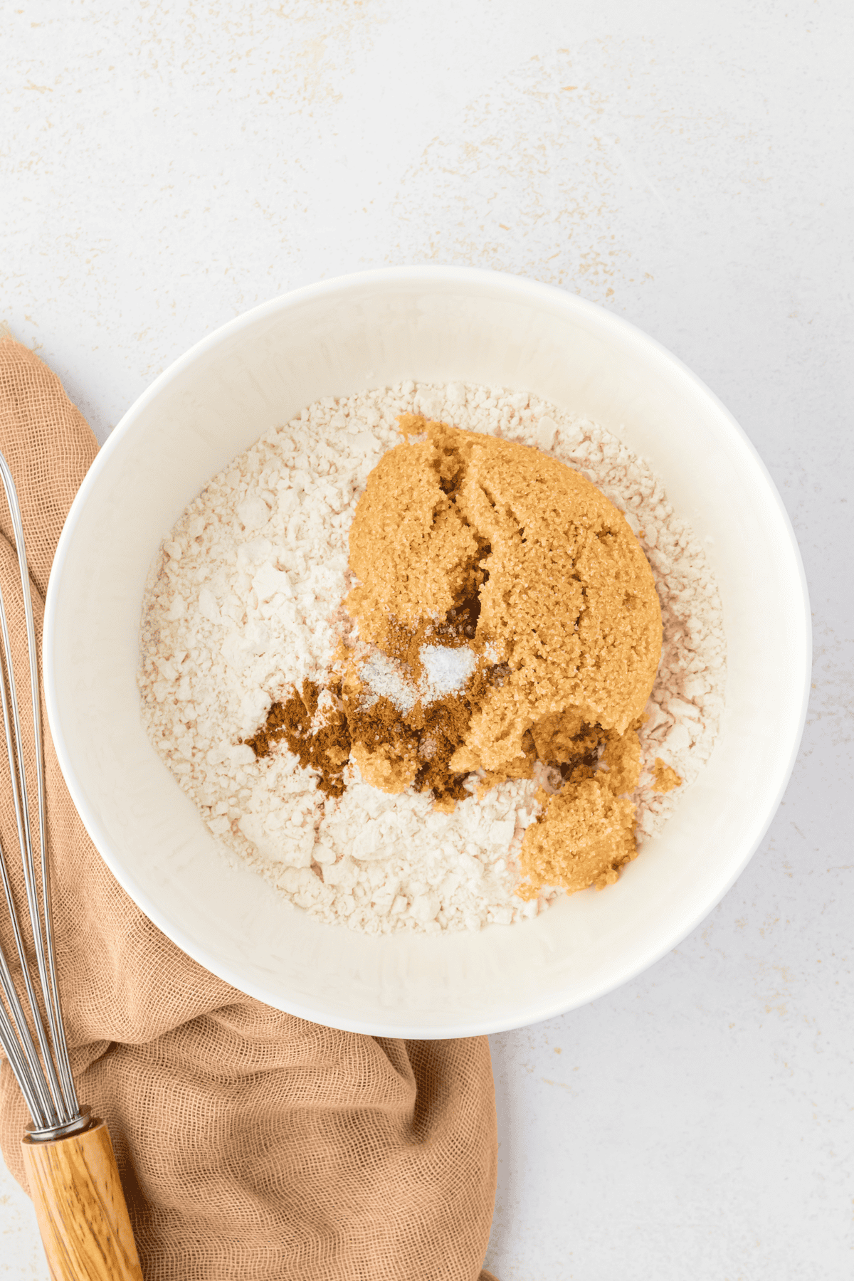 crumb topping in a bowl