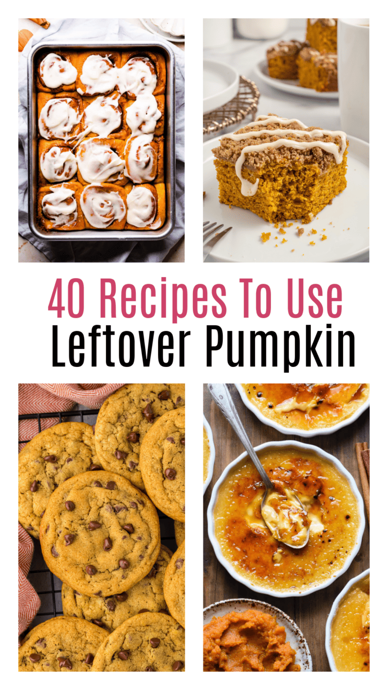 40 Leftover Pumpkin Puree Recipes