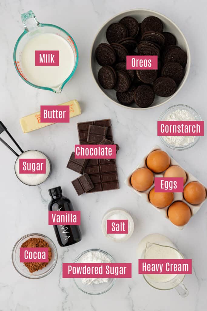 chocolate cream pie ingredients