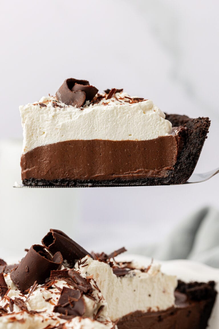 Chocolate Cream Pie With Oreo Crust