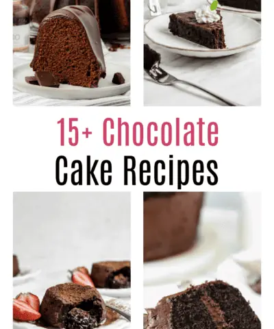 15+ chocolate cakes