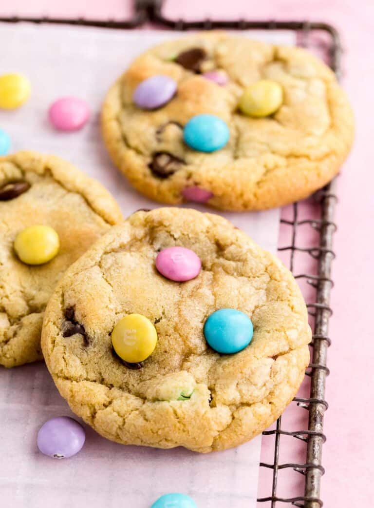 Easter M&M Cookies