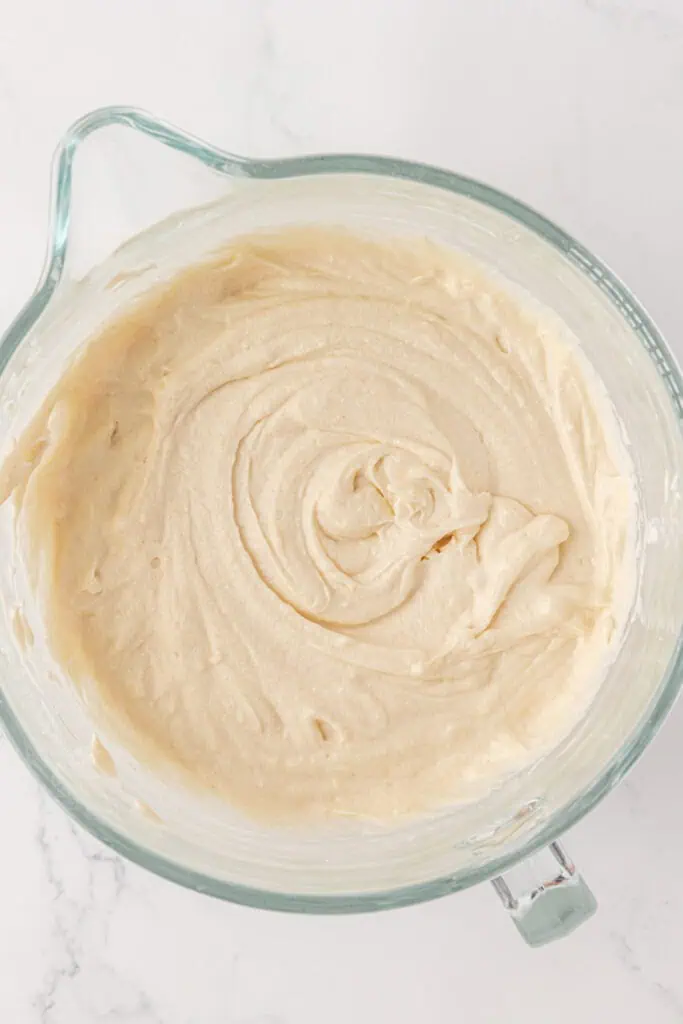 chantilly cake batter in a bowl