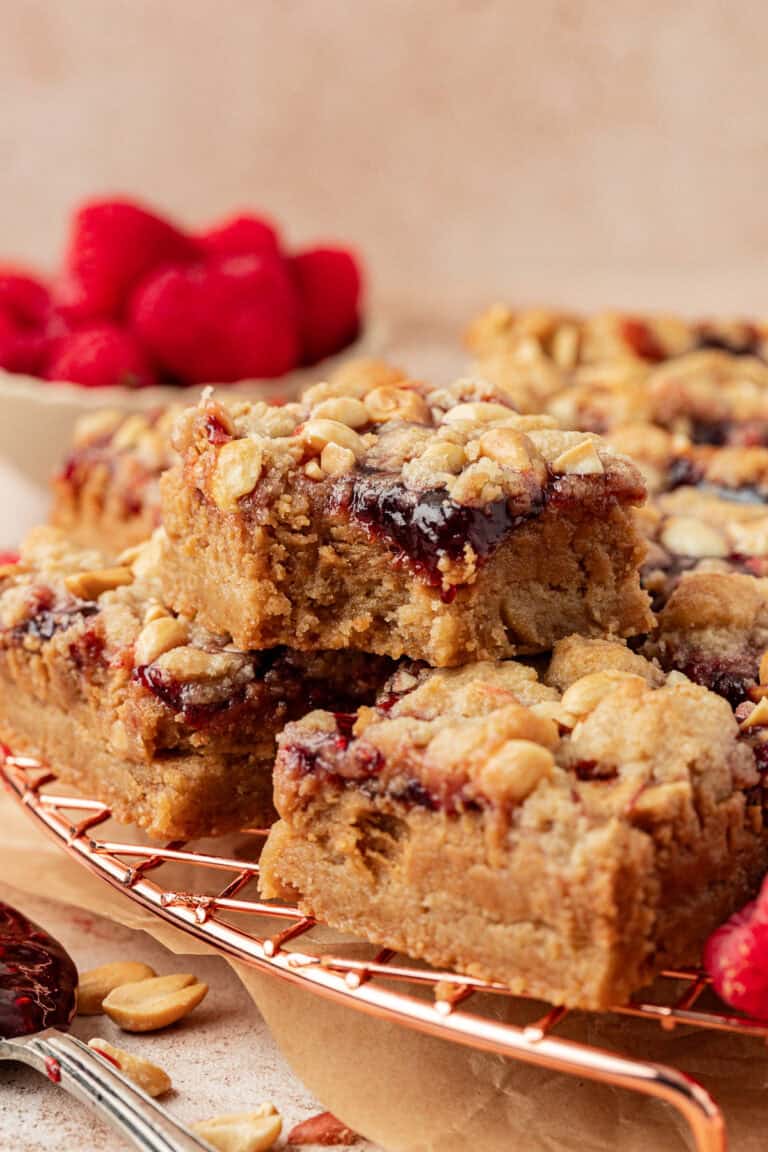 Peanut Butter And Jelly Bars