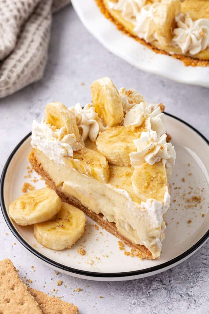 Amazing Banana Cream Pie With Graham Cracker Crust Gallery